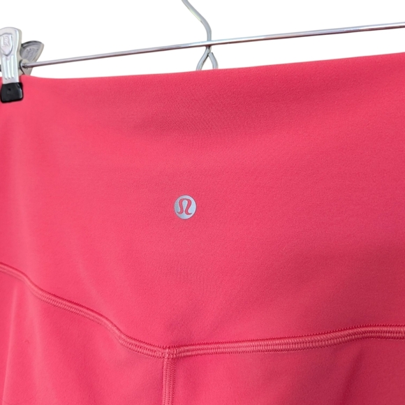 Lululemon Align High-Rise Crop Womens 10 Yoga Run Active Raspberry 9 22 Nulu - Picture 9 of 13
